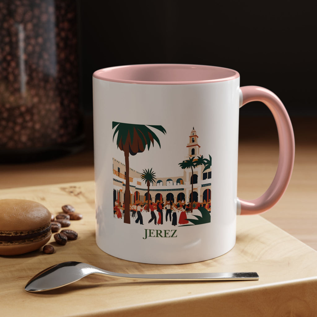 Jerez Mug - Jerez Coffee Mug - Spain Tea Mug - Jerez Souvenir Mug - Jerez Gift Mug - Spain Artwork Mug