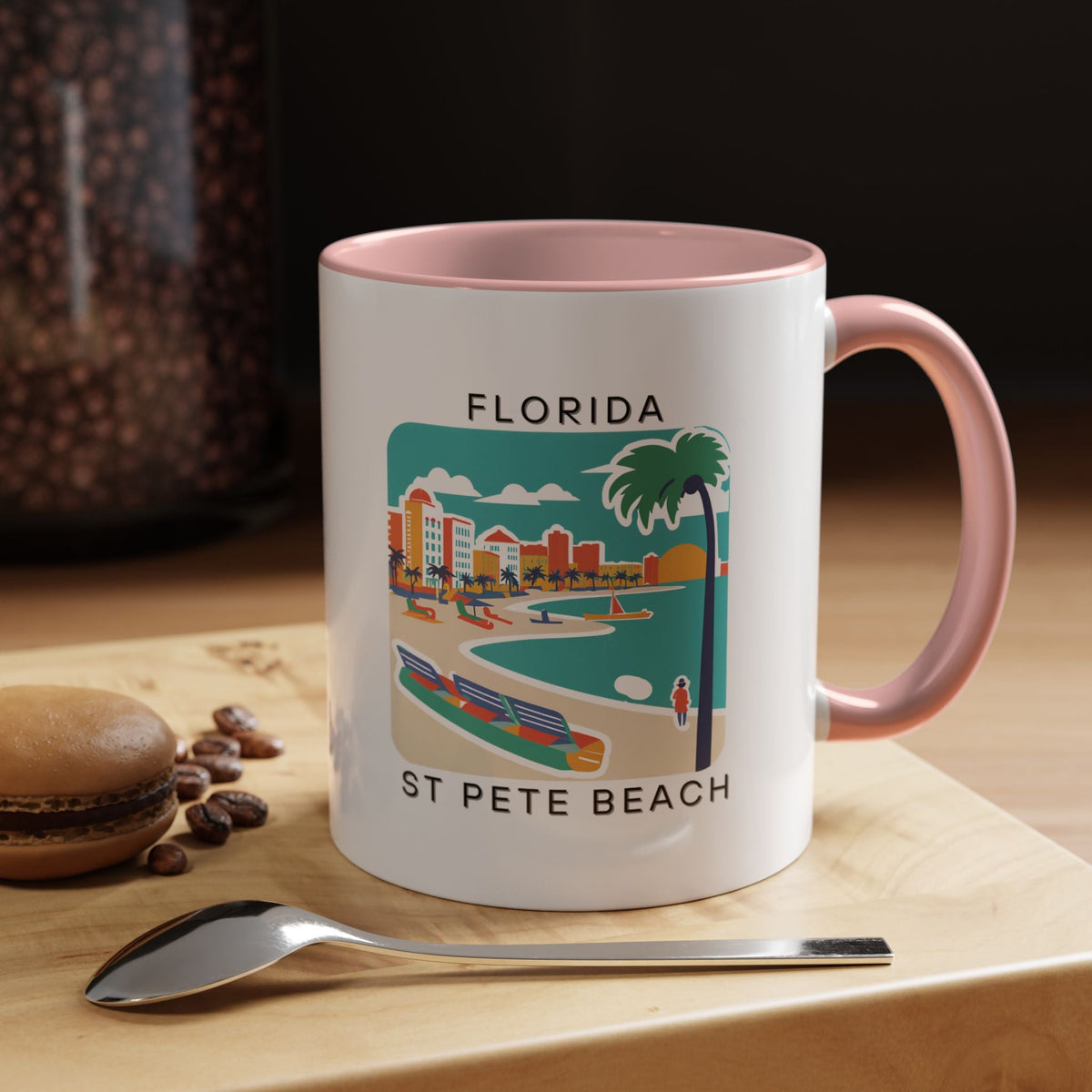 St. Pete Beach  Mug - St. Pete Beach Souvenir Mug - St. Pete Beach Travel Mug - Florida Coastal Mug - St. Pete Beach Coffee Mug - Florida Beach Mug