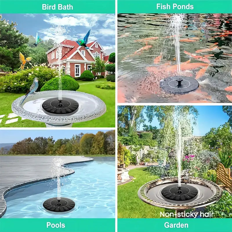 Solar Fountain Pump for Outdoor Waterscapes