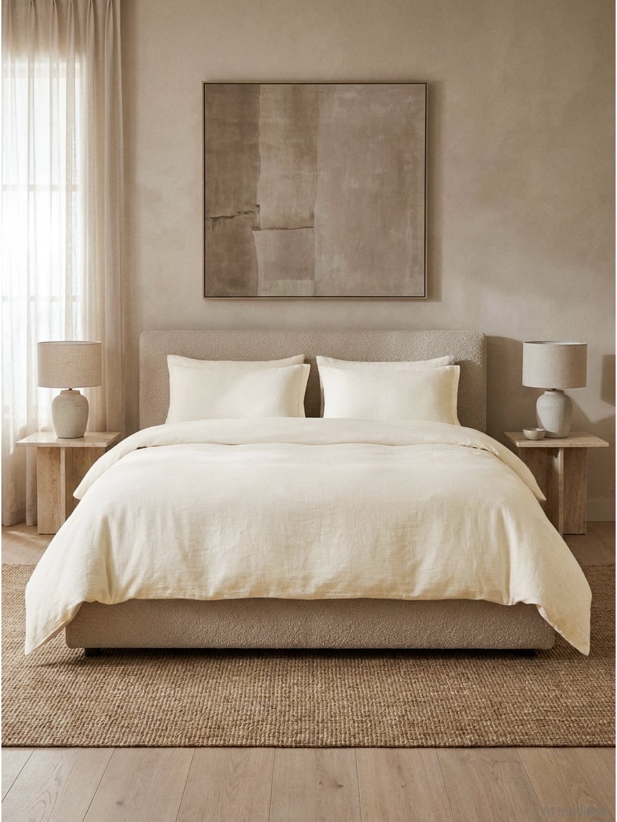 Muslin bedding set, 200x220 cm 3 pieces