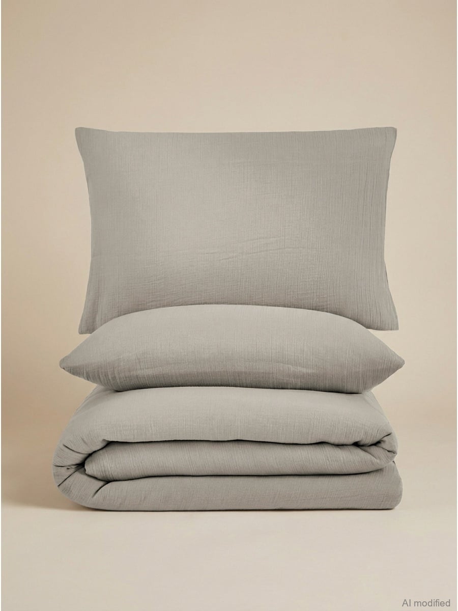 Muslin bedding set, 200x220 cm 3 pieces