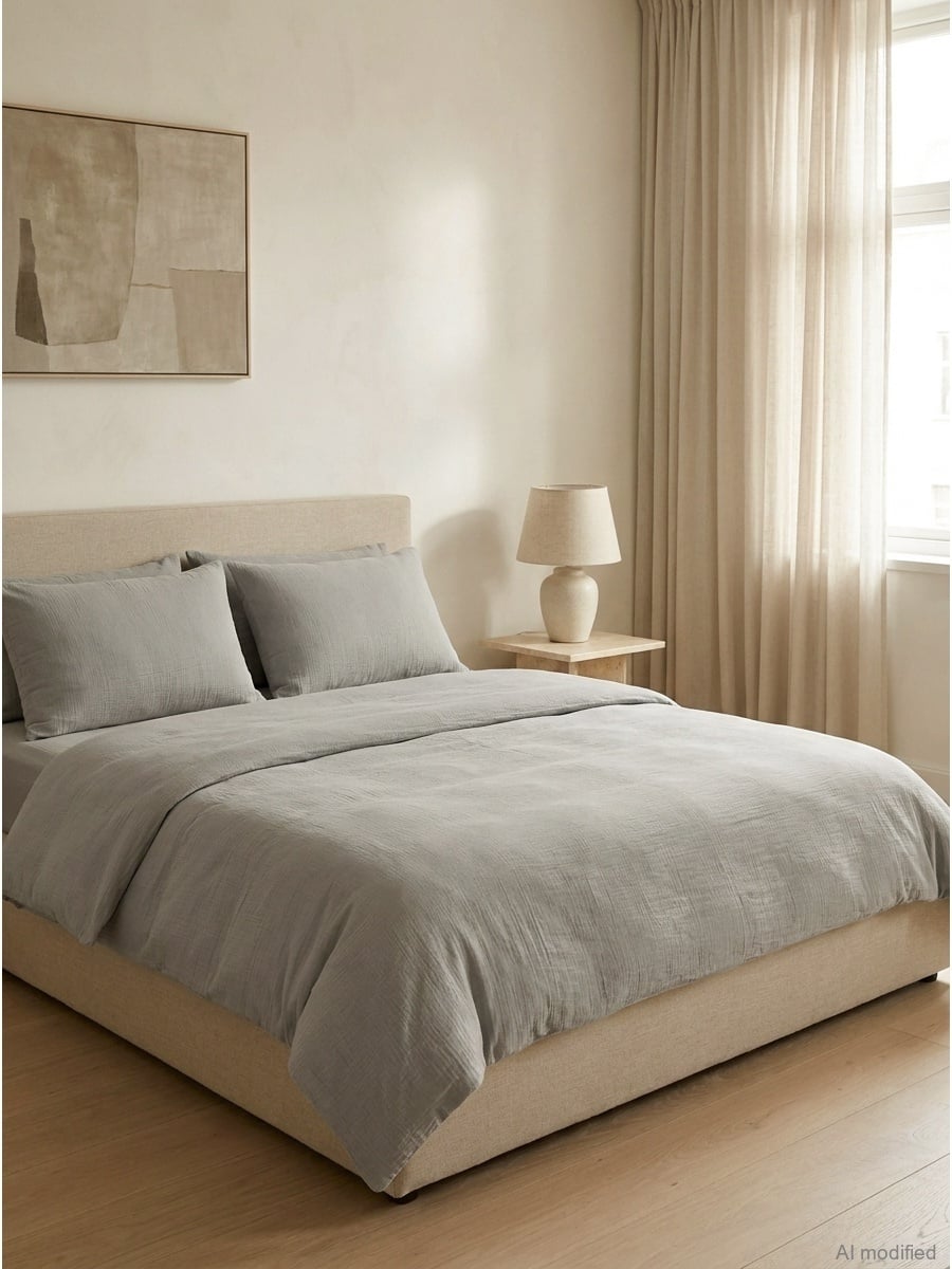 Muslin bedding set, 200x220 cm 3 pieces