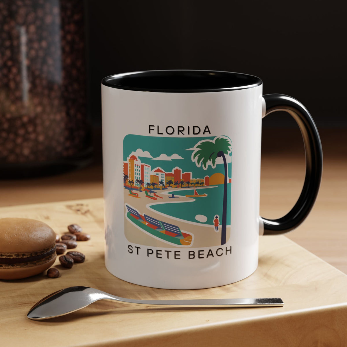 St. Pete Beach  Mug - St. Pete Beach Souvenir Mug - St. Pete Beach Travel Mug - Florida Coastal Mug - St. Pete Beach Coffee Mug - Florida Beach Mug