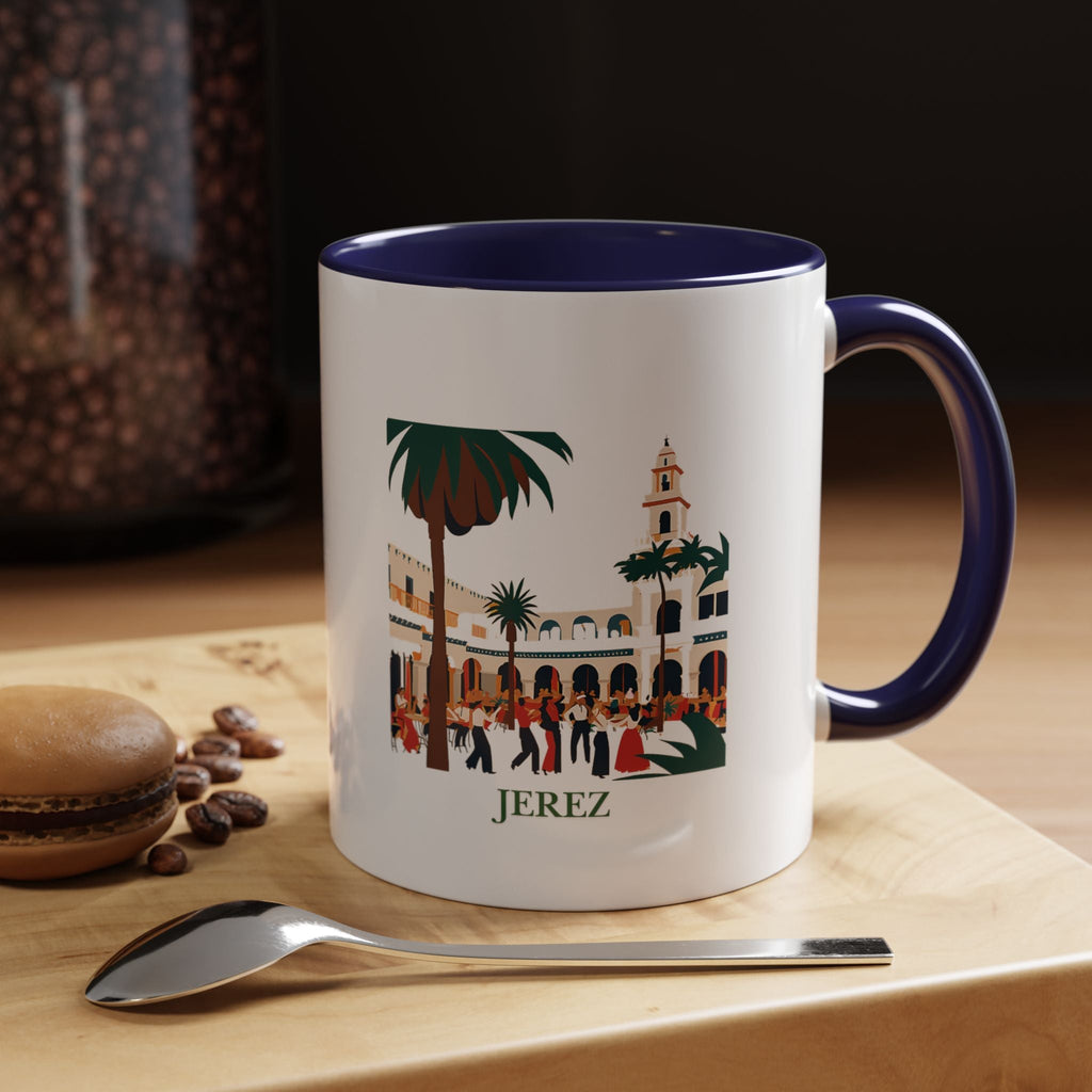 Jerez Mug - Jerez Coffee Mug - Spain Tea Mug - Jerez Souvenir Mug - Jerez Gift Mug - Spain Artwork Mug