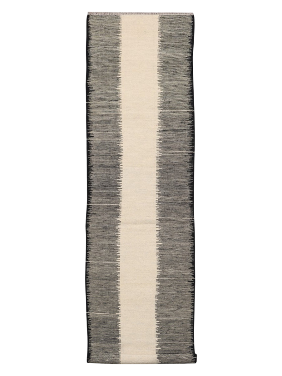Scandinavian Kilim Runner - Size: 350 x 70 cm (11'6" x 2'4")