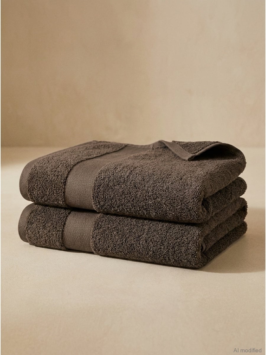 Cotton towel set – (2 pcs, 50 x 90 cm)