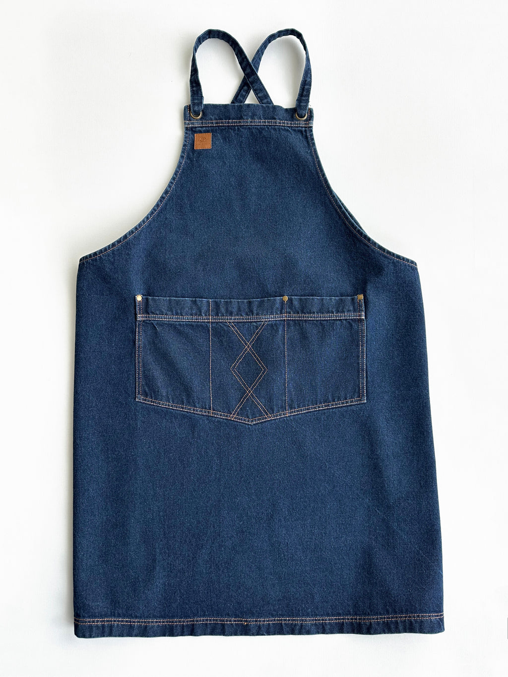 Heavy Denim Kitchen Apron – Unisex Cooking Apron for Men & Women