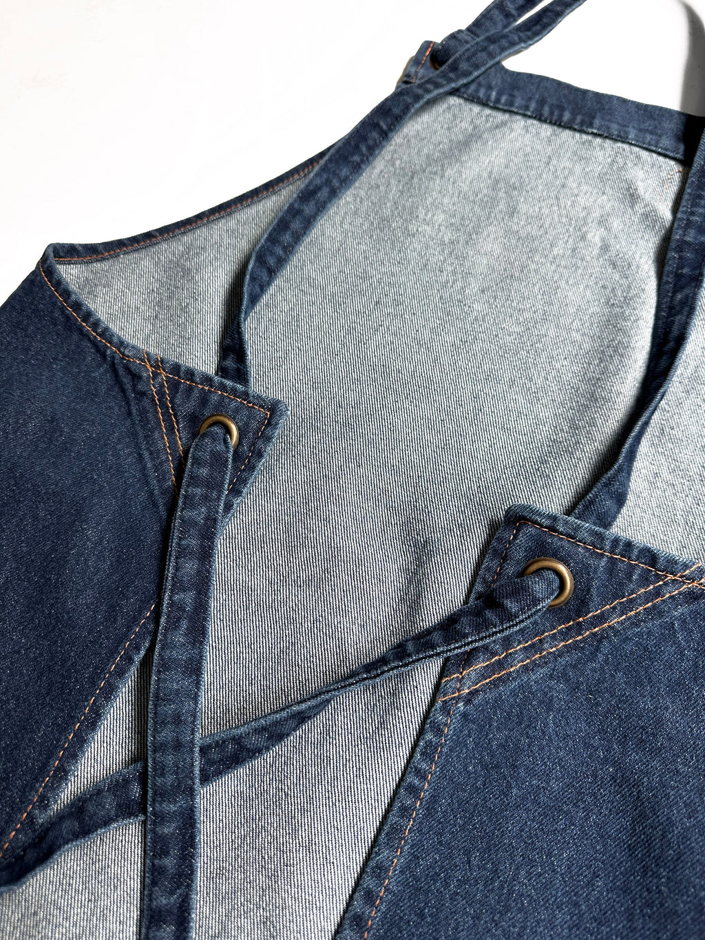 Heavy Denim Kitchen Apron – Unisex Cooking Apron for Men & Women