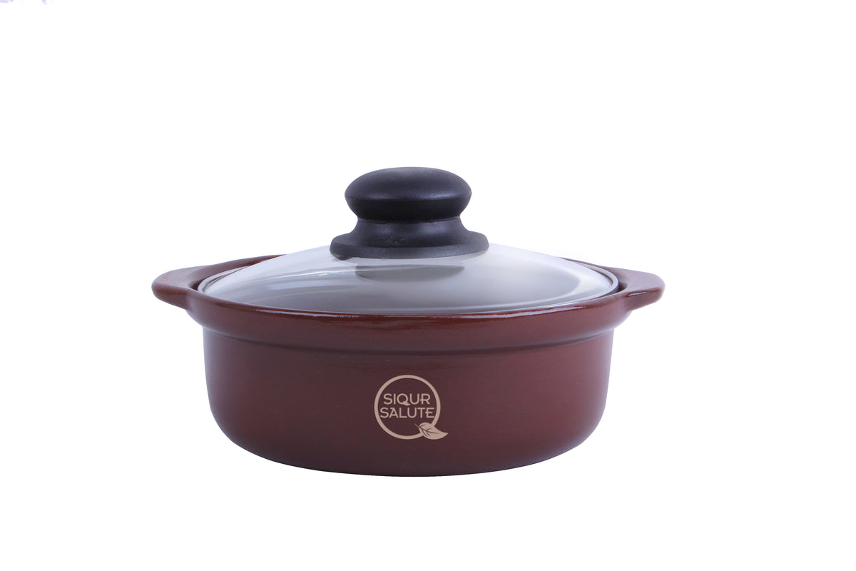 Zisha Purple Clay Pot Saucepan – 16 or 28 cm