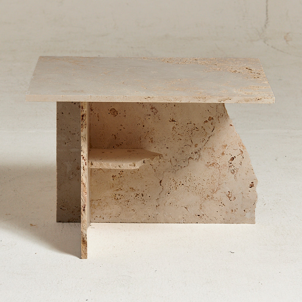 TIVOLI TRAVERTINE COFFEE TABLE