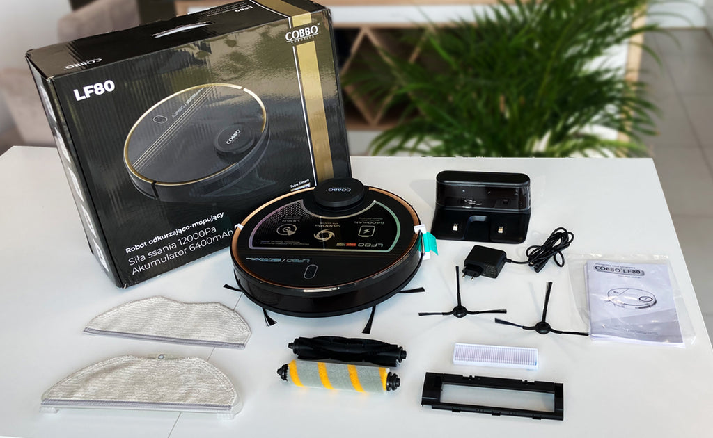 COBBO LF80 Robot Vacuum & Mop – 12,000 Pa Suction