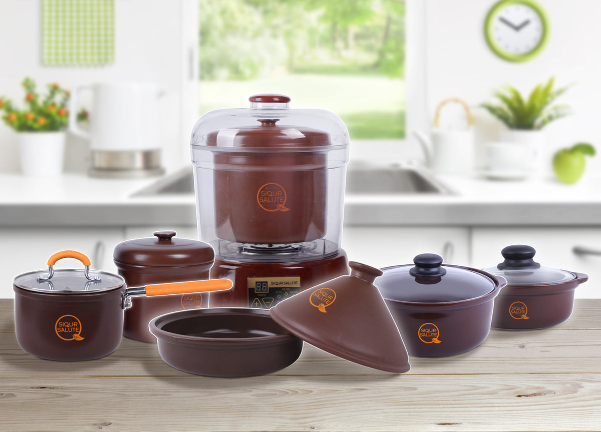 Zisha Purple Clay Pot Saucepan – 16 or 28 cm