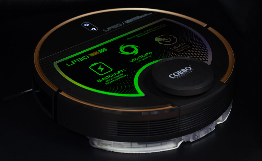 COBBO LF80 Robot Vacuum & Mop – 12,000 Pa Suction