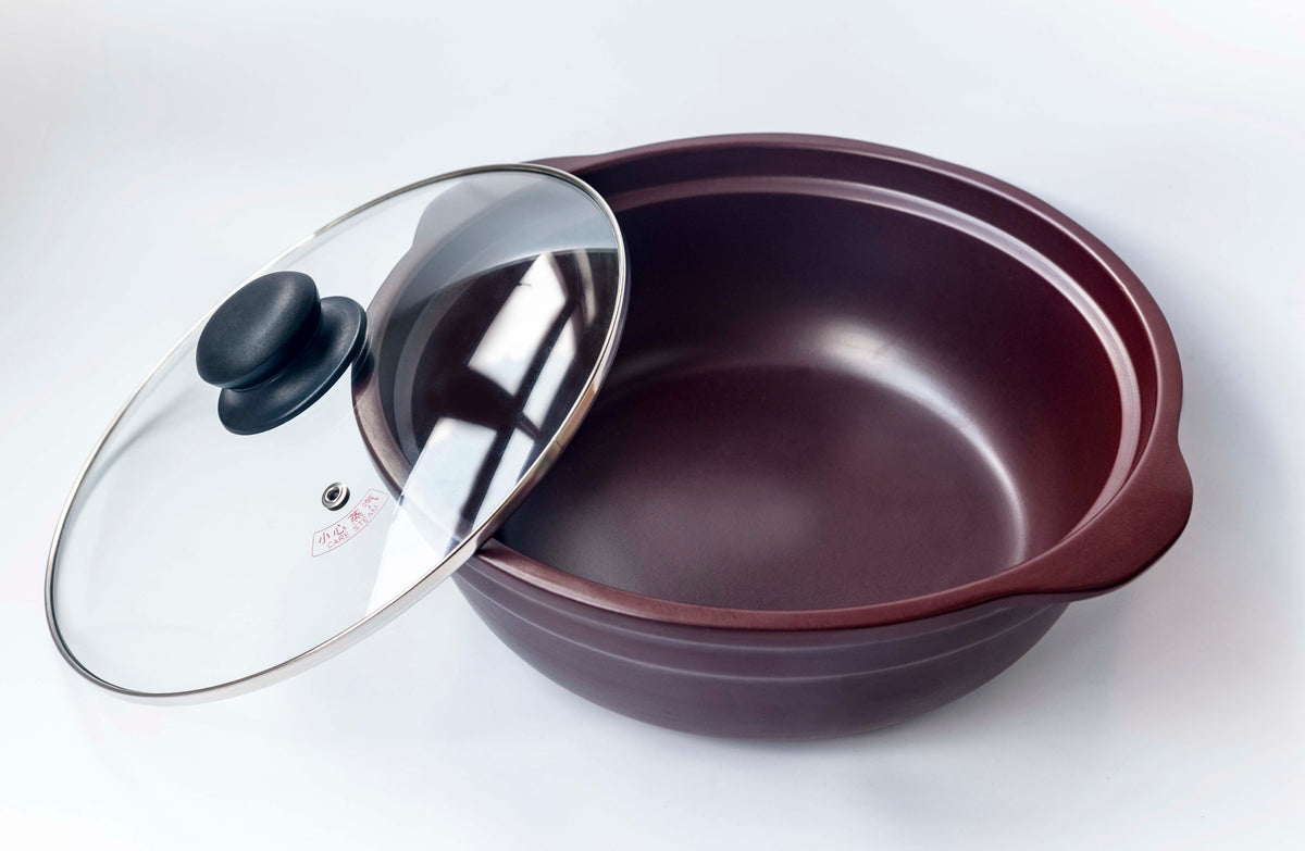 Zisha Purple Clay Pot Saucepan – 16 or 28 cm