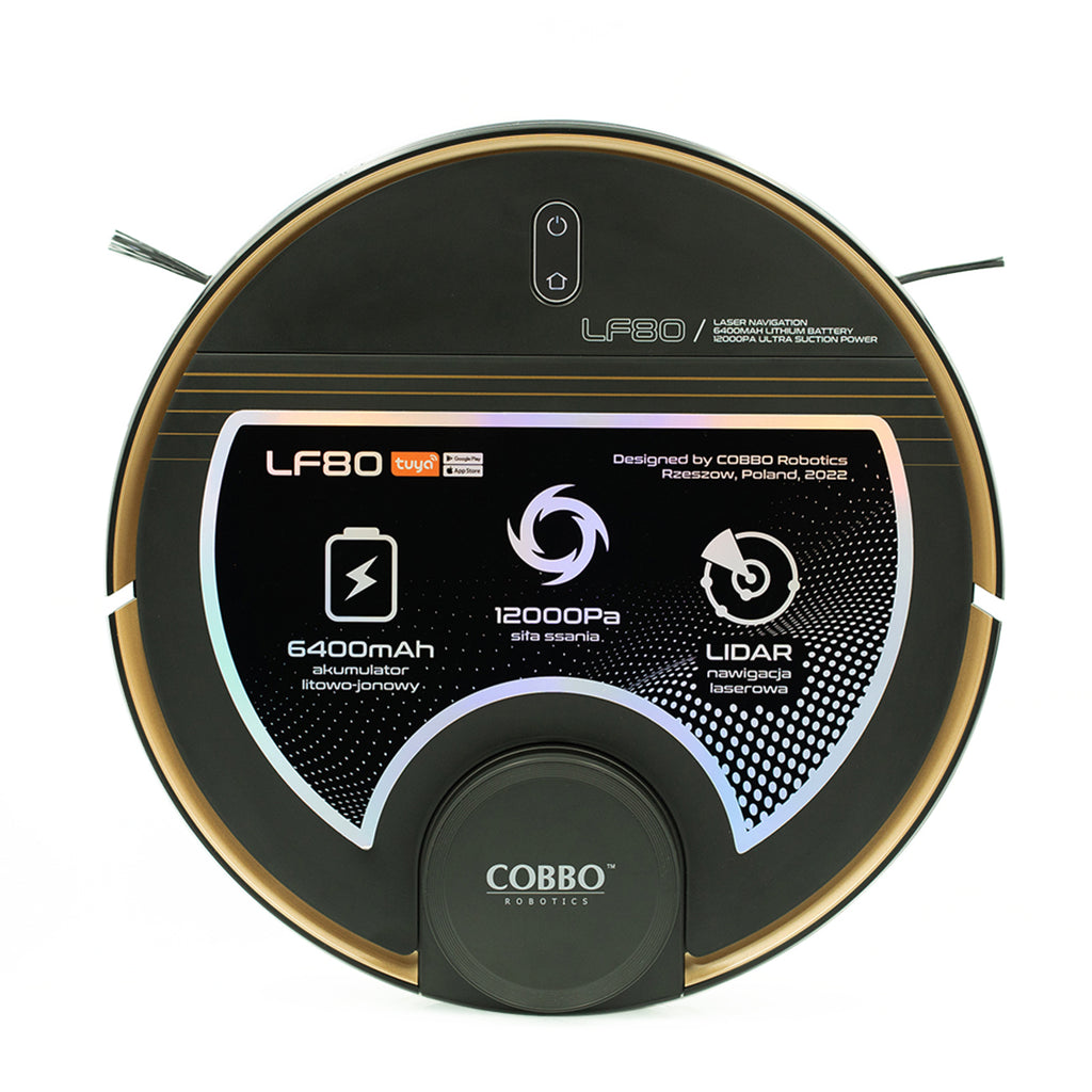 COBBO LF80 Robot Vacuum & Mop – 12,000 Pa Suction