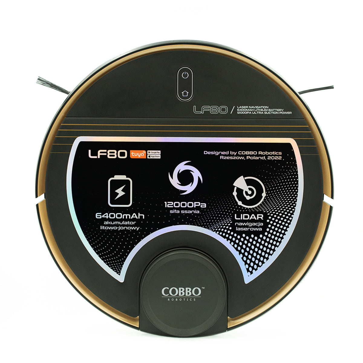 COBBO LF80 Robot Vacuum & Mop – 12,000 Pa Suction