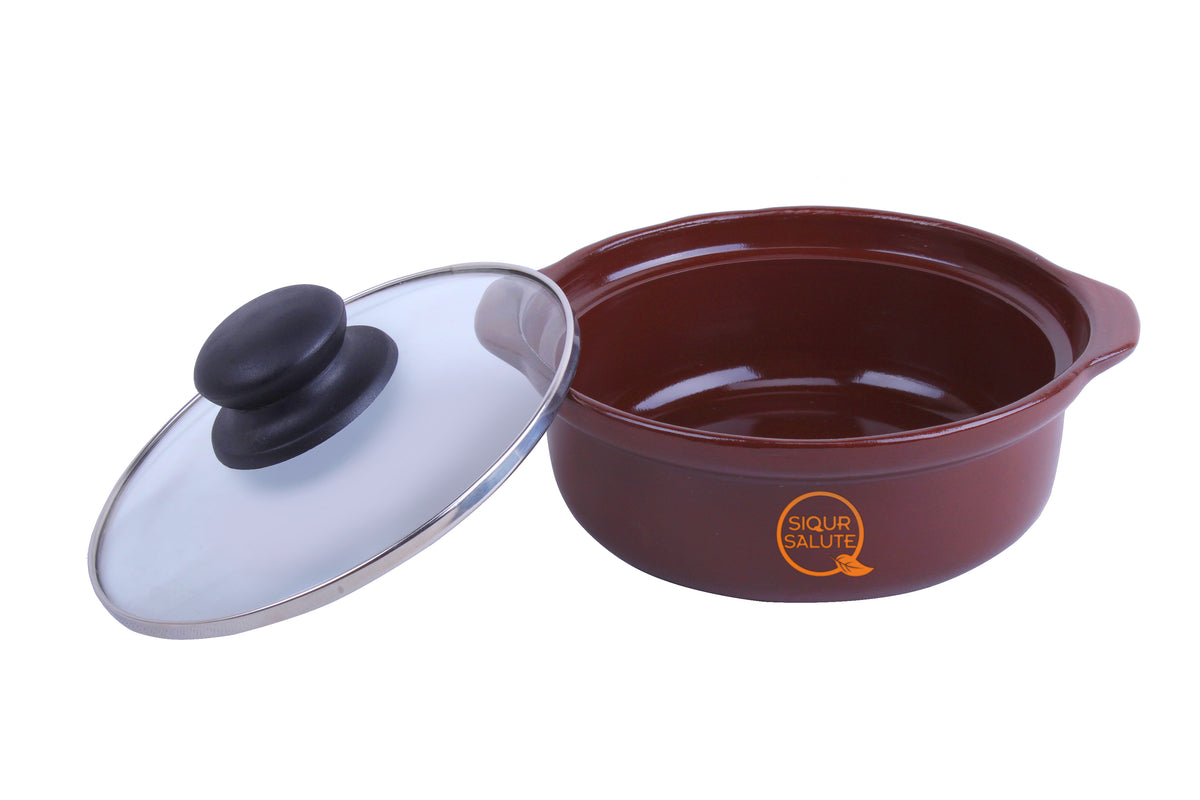 Zisha Purple Clay Pot Saucepan – 16 or 28 cm