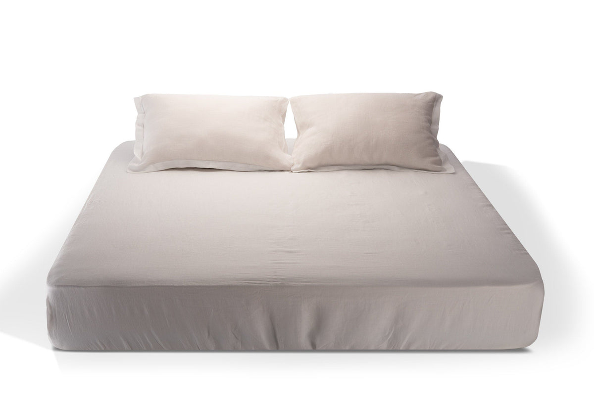 Natural Linen Fitted Sheet