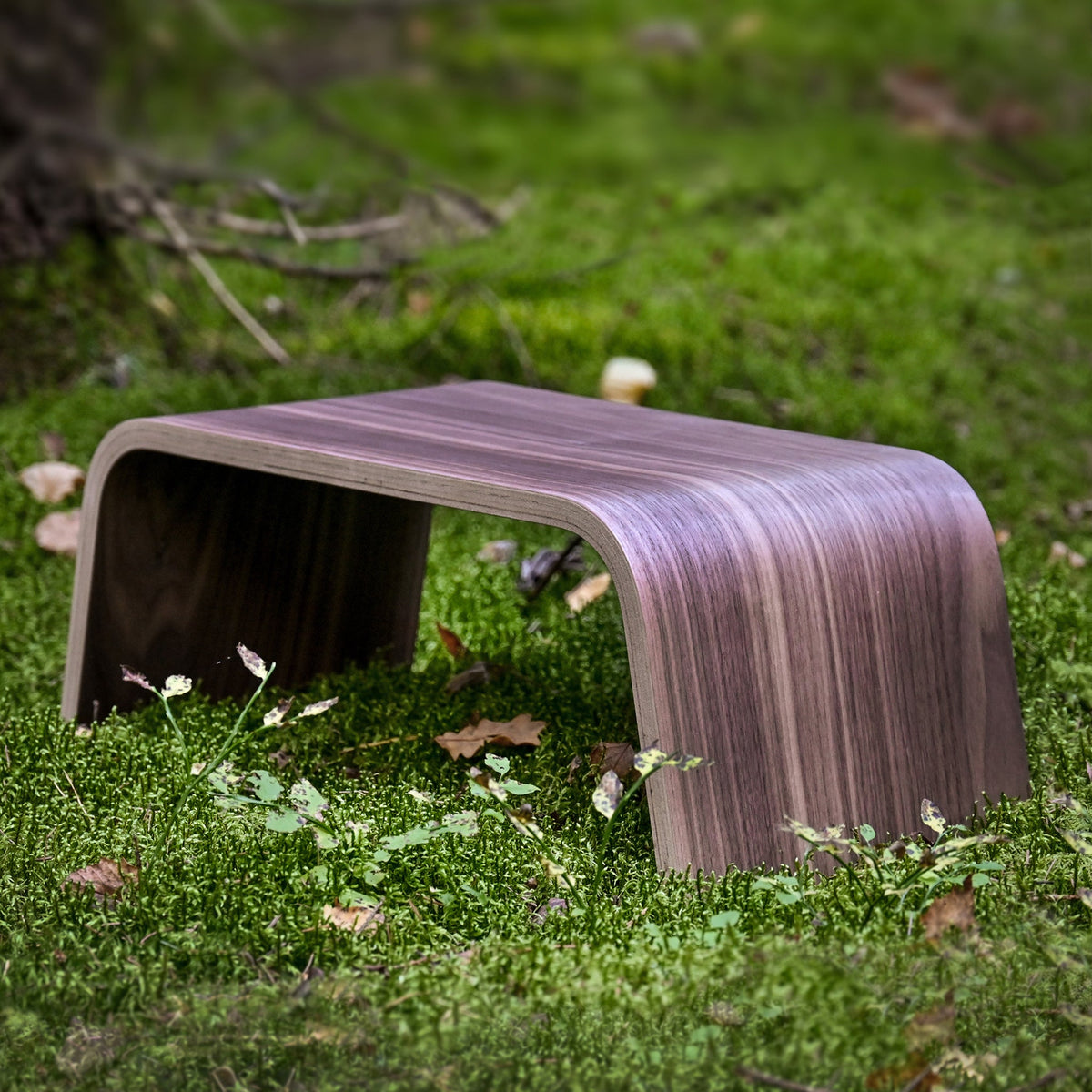 Handmade Wooden Benches and Table Set, Japanese Style Tea Ceremony Set