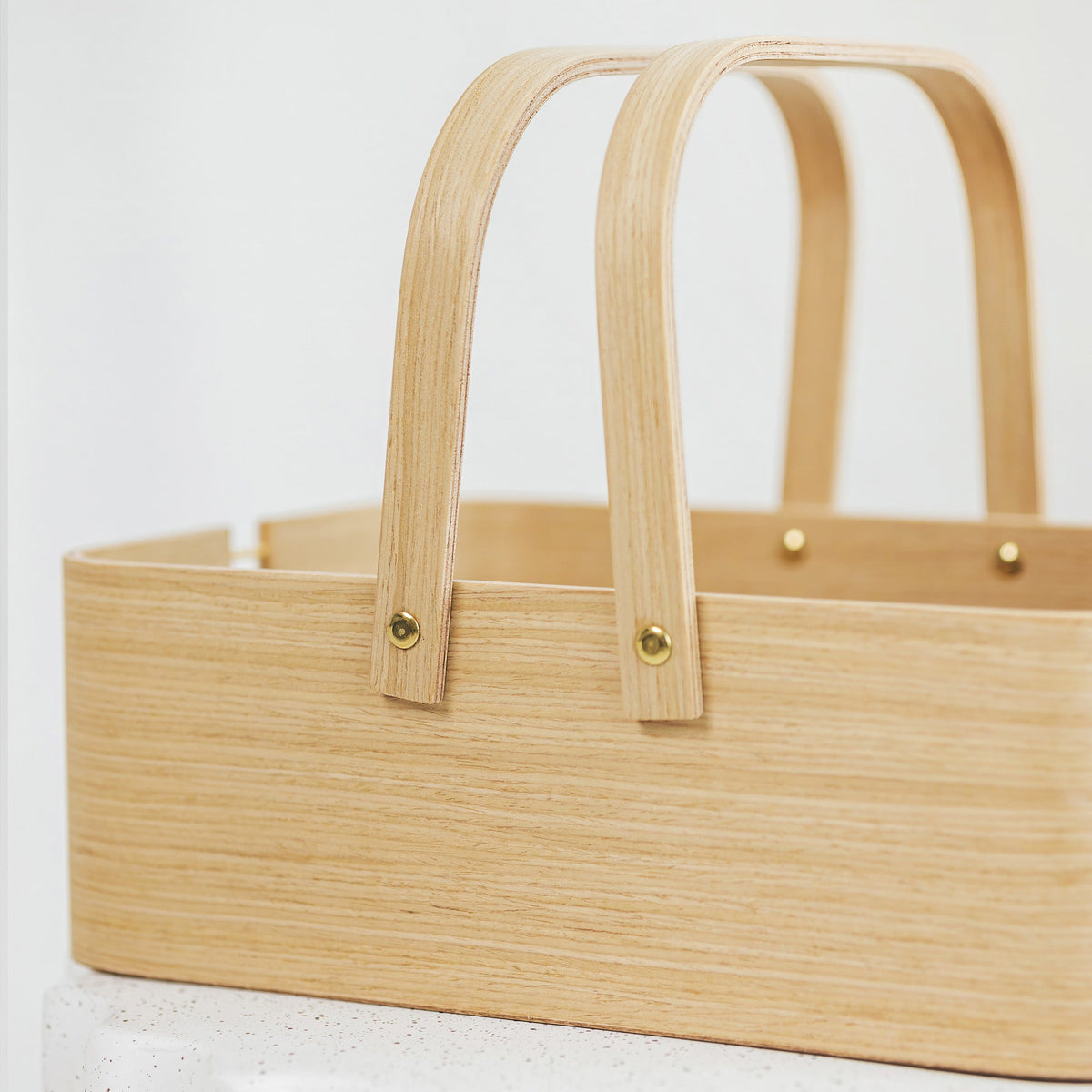 Wicker Picnic Basket with Handles